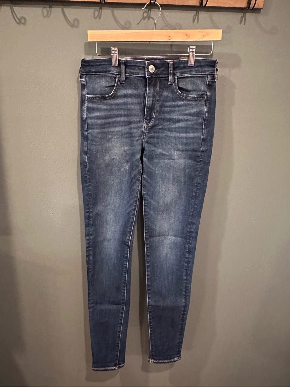 American Eagle Womenâs High Rise Jegging ~ Extra Long